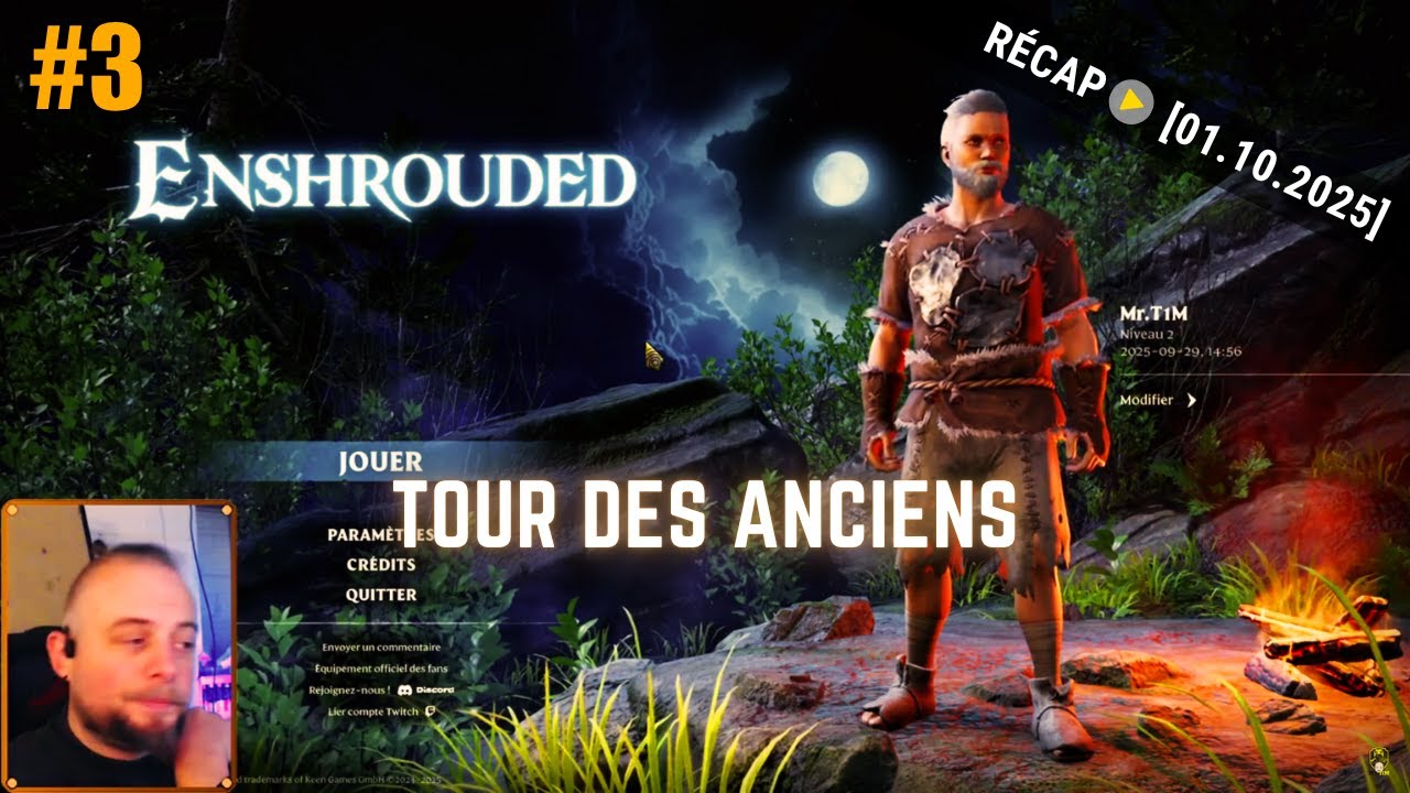 Enshrouded [FR] — Découverte : Histoire du feu, Tour des Anciens & Crypte (Alchimiste) (épisode 3)