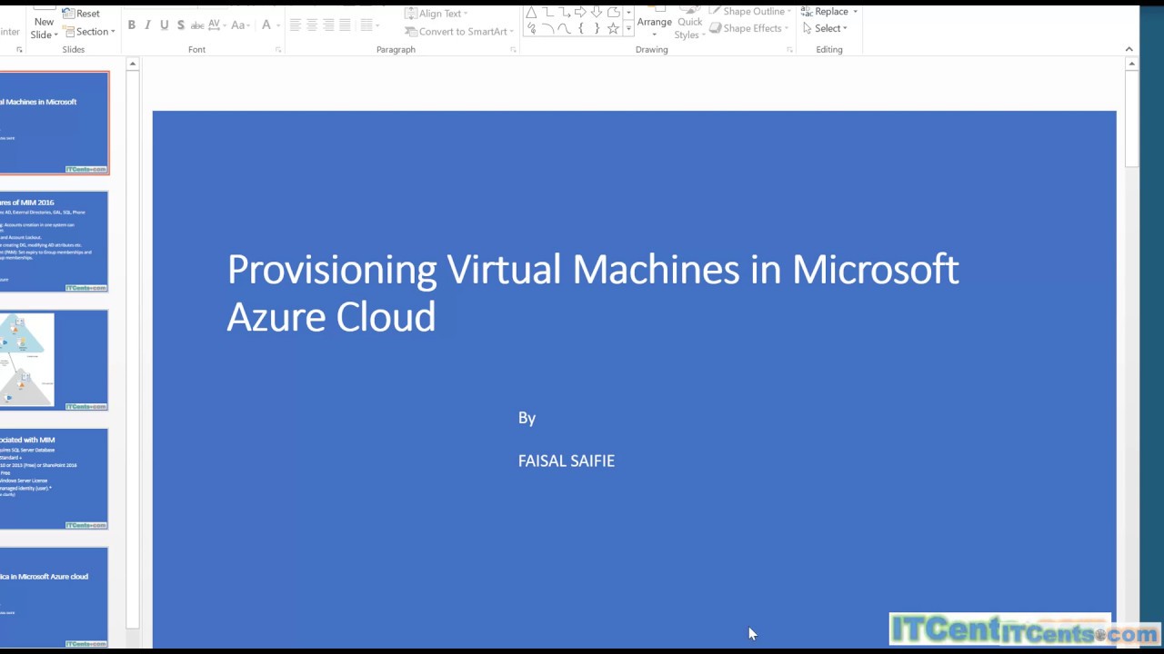 Azure 101: Video-1- Provisioning  Virtual machines in Microsoft Azure Cloud