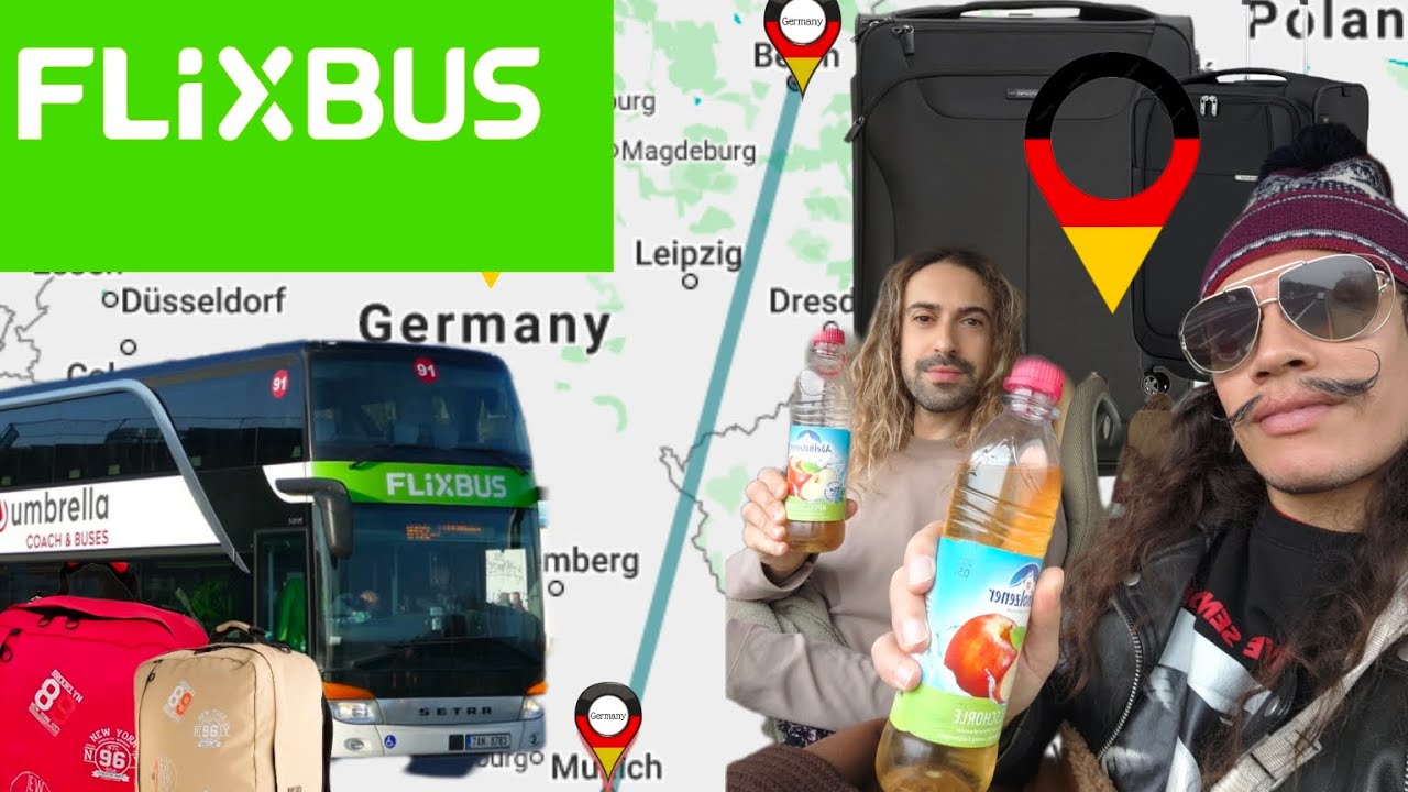 Flixbus Conquisterà il Mondo!? | Travel Vlog Experience Europe Bus | Munich - Berlin Zob Germany