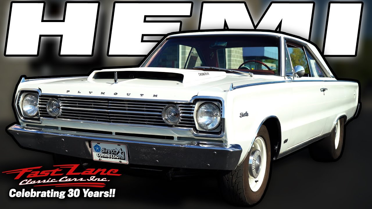 The First Year for the 426 HEMI - 1966 Plymouth Satellite - For Sale at Fast Lane Classic Cars!
