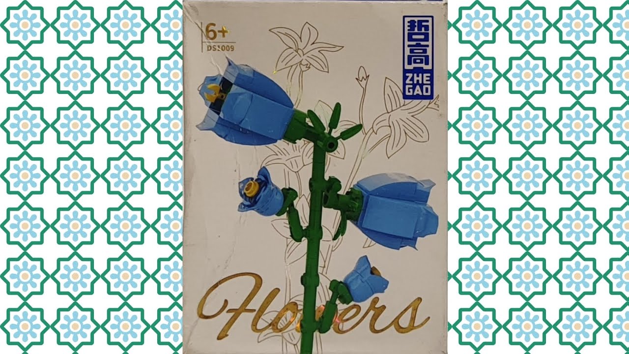 Zhe Gao Blocks DS1009 Bluebell Flowers 89 Pcs
