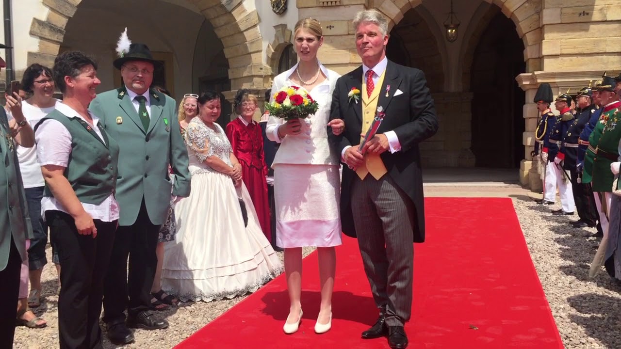 Adelshochzeit auf Schloss Friedenstein in Gotha
