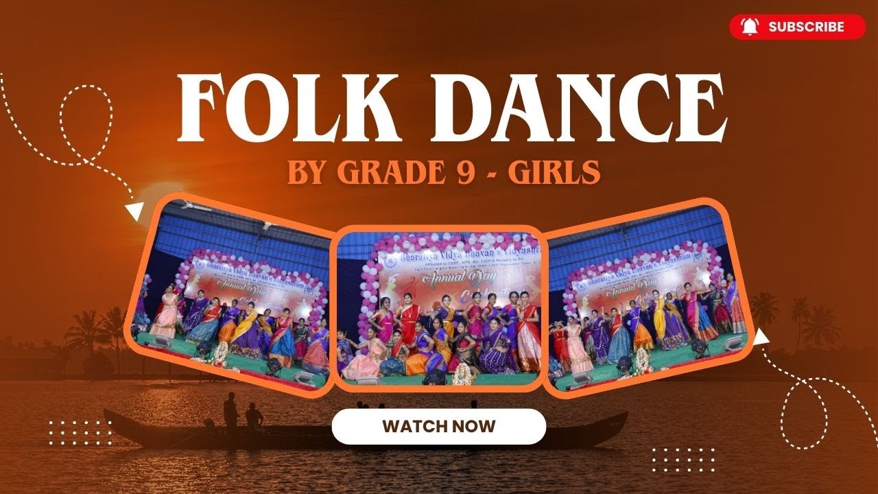 Folk Dance by Grade 9 [Girls]