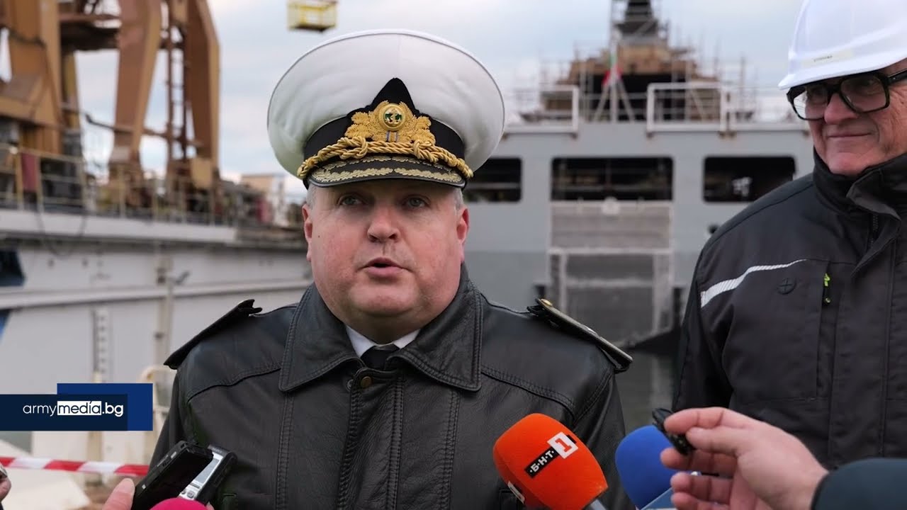 Спуснаха на вода корпуса на  „Смели“ - втория нов кораб на Военноморските сили