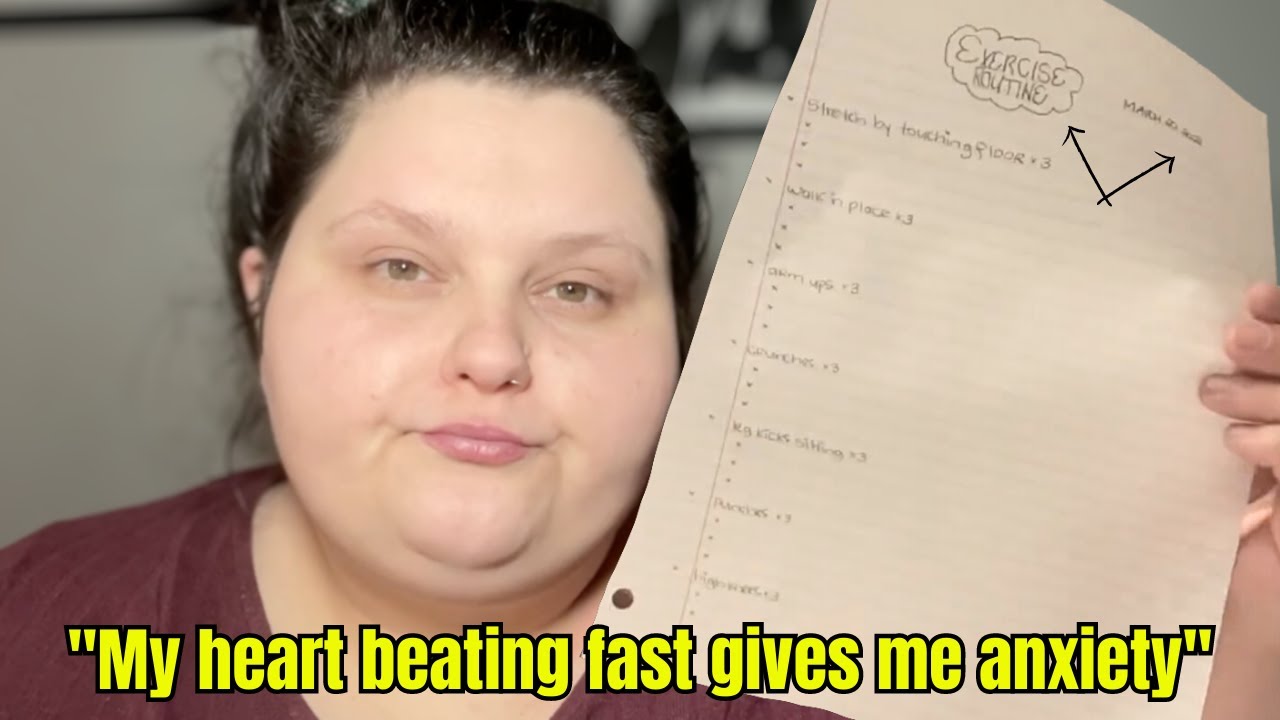 Amberlynn has SEVERE anxiety about exercising & is NOT eating a 