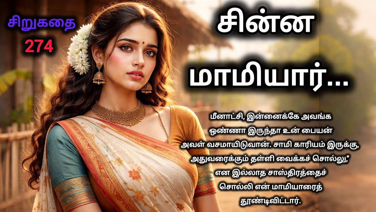 சின்ன மாமியாரும் புது மருமகளும் சிறுகதை 274 #shortstory #husbandwifestory #valentinesday #lovestory 