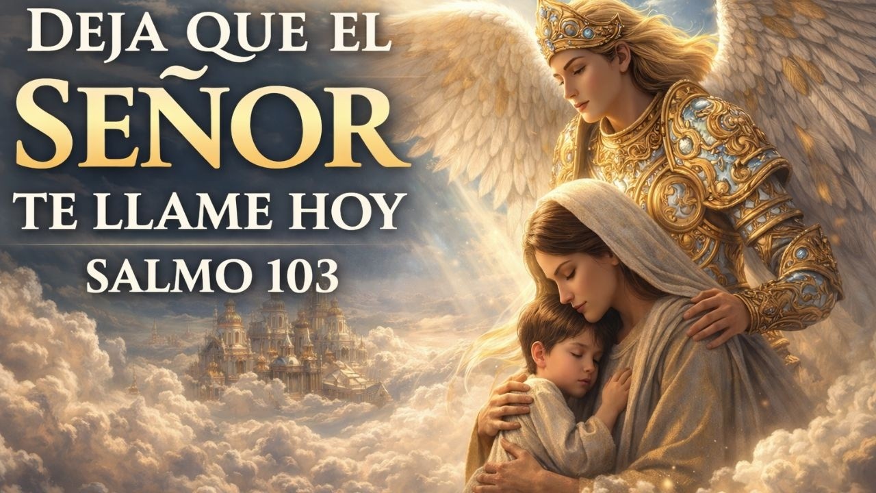 DEJA QUE EL SEÑOR TE LLAME HOY 🙏 Salmo 103 | Ángeles del Altísimo Protegen Tu Camino