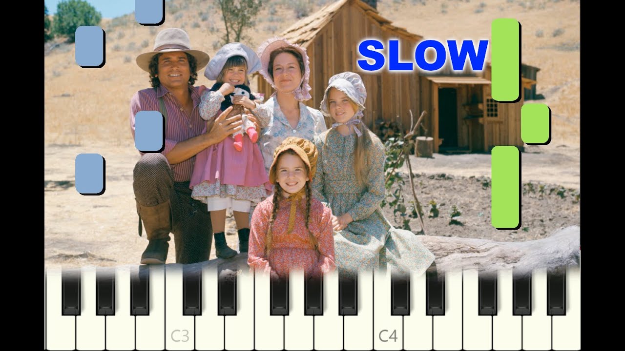 SLOW piano tutorial 