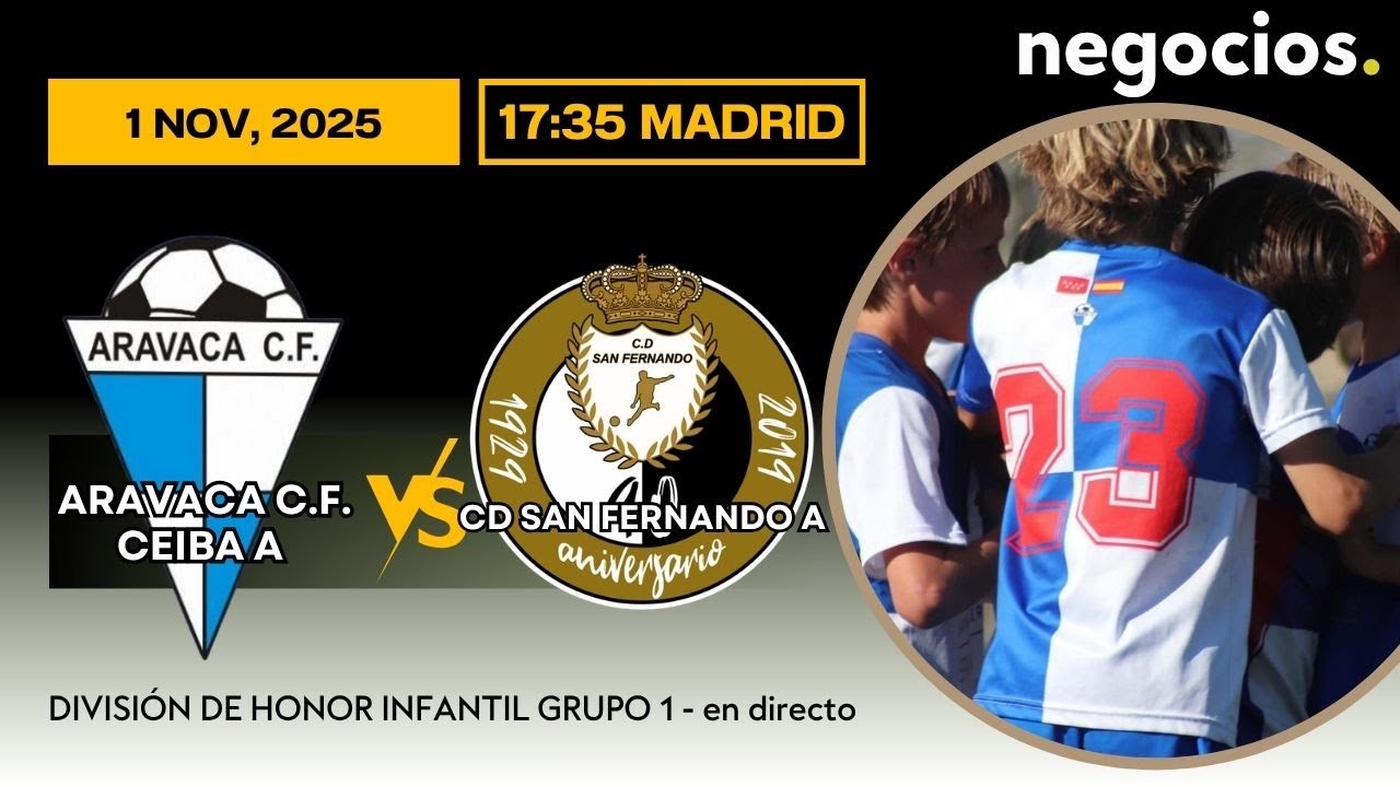 FÚTBOL EN DIRECTO | ARAVACA C.F. – CEIBA “A” VS C.D. SAN FERNANDO “A”