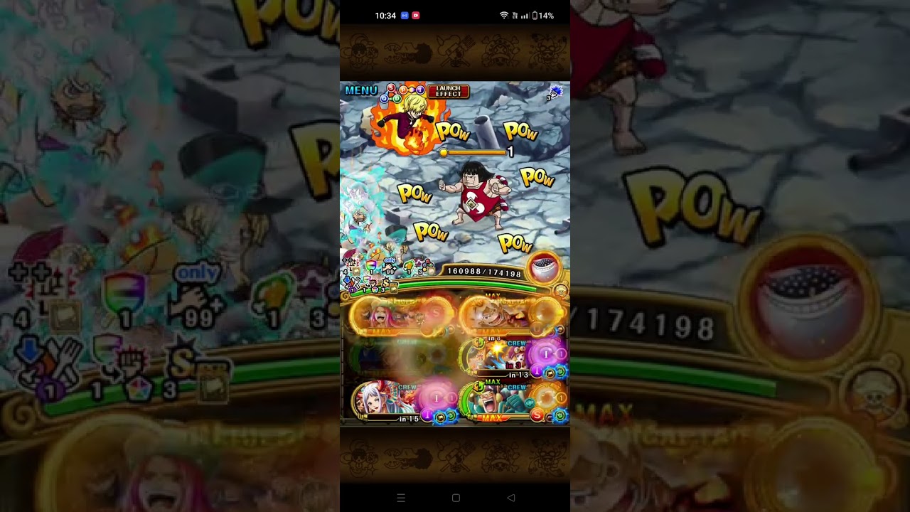 OPTC - 10 ⭐ My kizuna teams Vs Borsalino Lv31+ | 6+ Borsalino Kizuna 