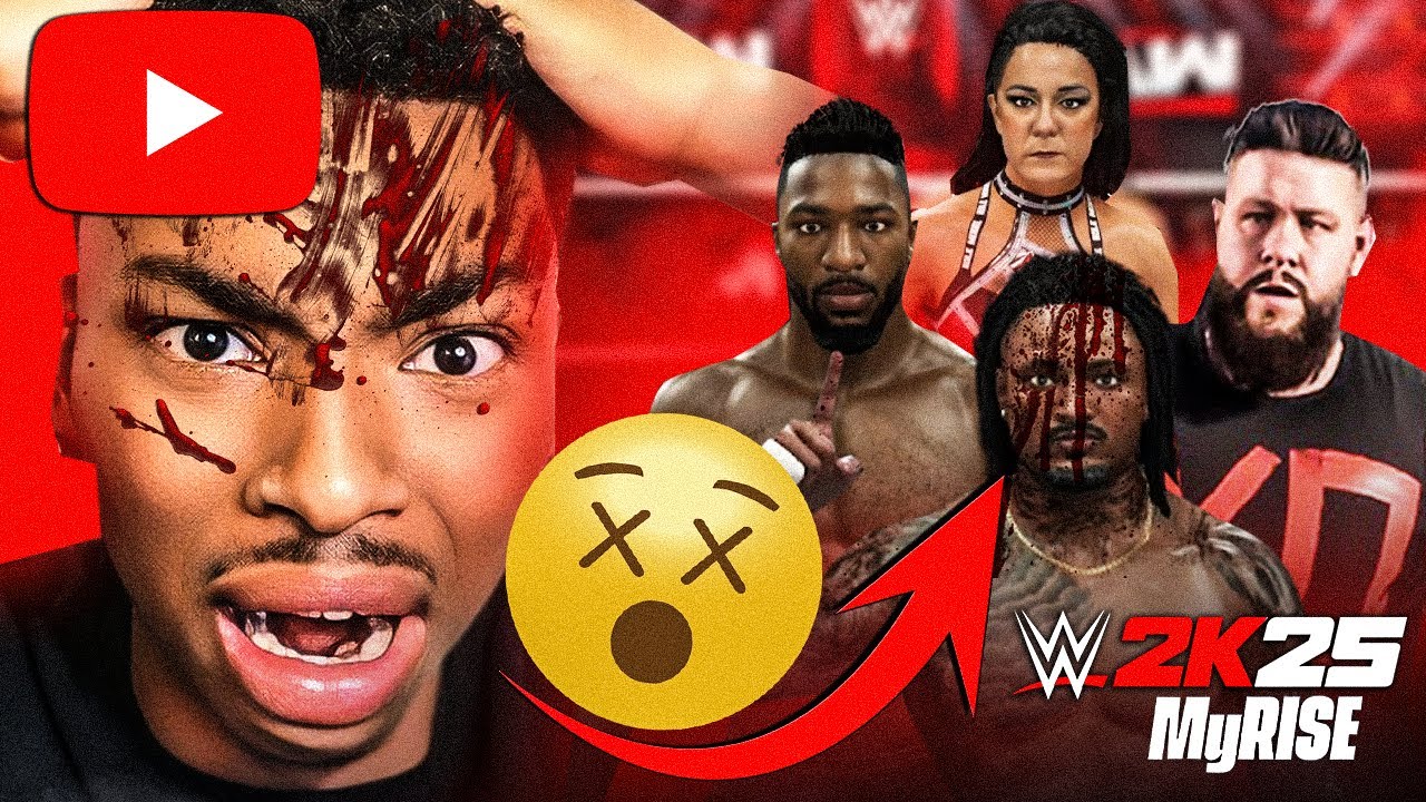 WWE2K25’s NEW MyRise Took A DARK & VIOLENT Turn…