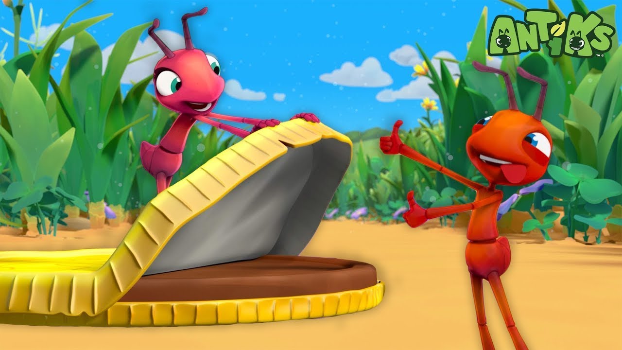 Schokoladenmünze 🍫 Antiks - Lustige Cartoons für Kinder | Moonbug Kids Deutsch