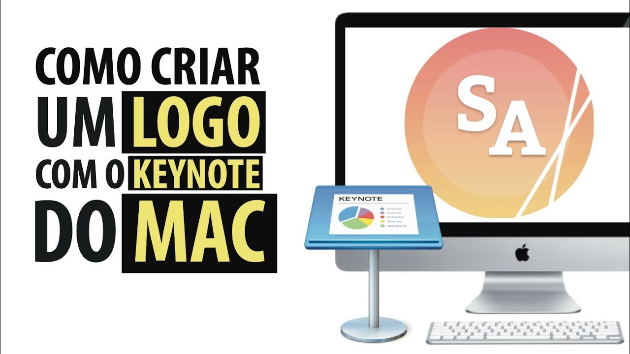 Criar um Logo Com o Keynote do Mac - Super Aula de Mac!