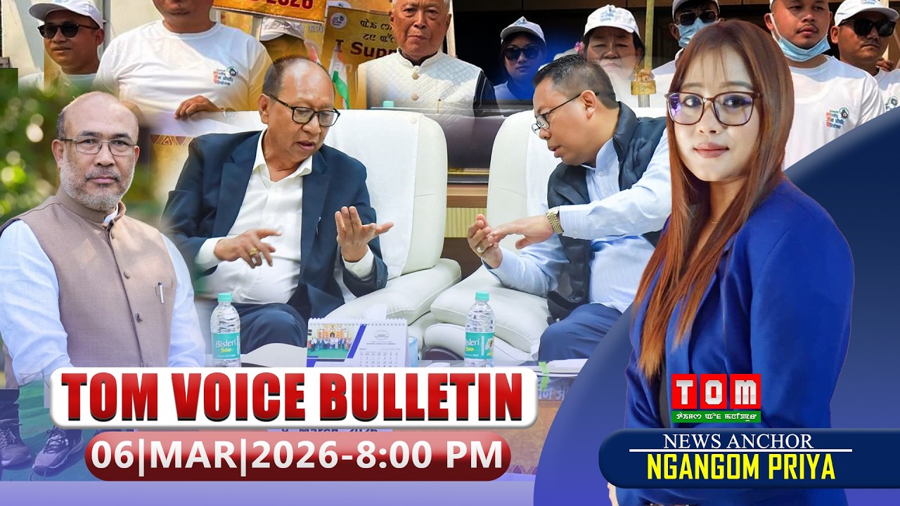 TOM TV - TOM VOICE BULLETIN || 6 MARCH 2026, 8:00 PM