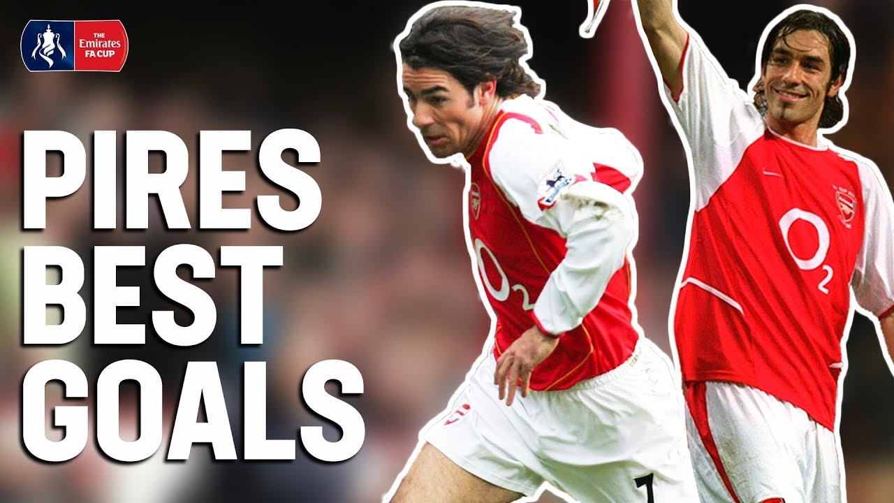 Robert Pires: Best FA Cup Goals! | Two-Time FA Cup Winner with Arsenal | Emirates FA Cup