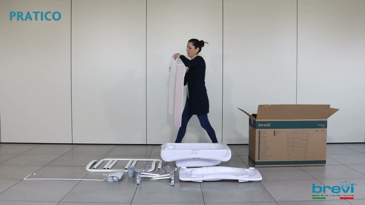 TABLE À LANGER PRATICO | Instructions de montage