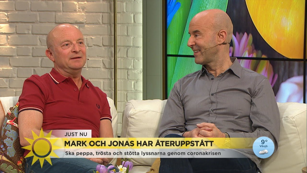 Mark och Jonas poddar igen: ”Måste hitta ett sätt att förhålla oss till döden … - Nyhetsmorgon (TV4)