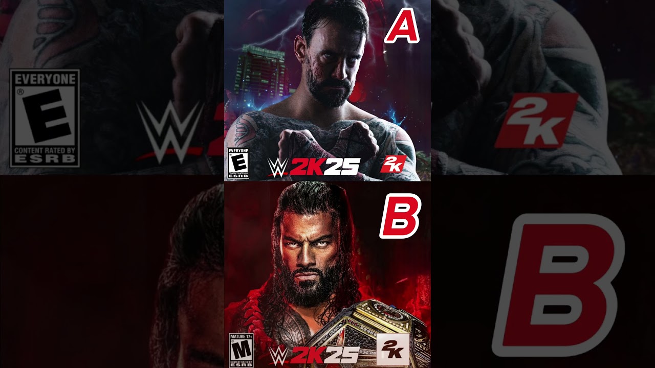 WWE2K25 COVER STAR ?🔥