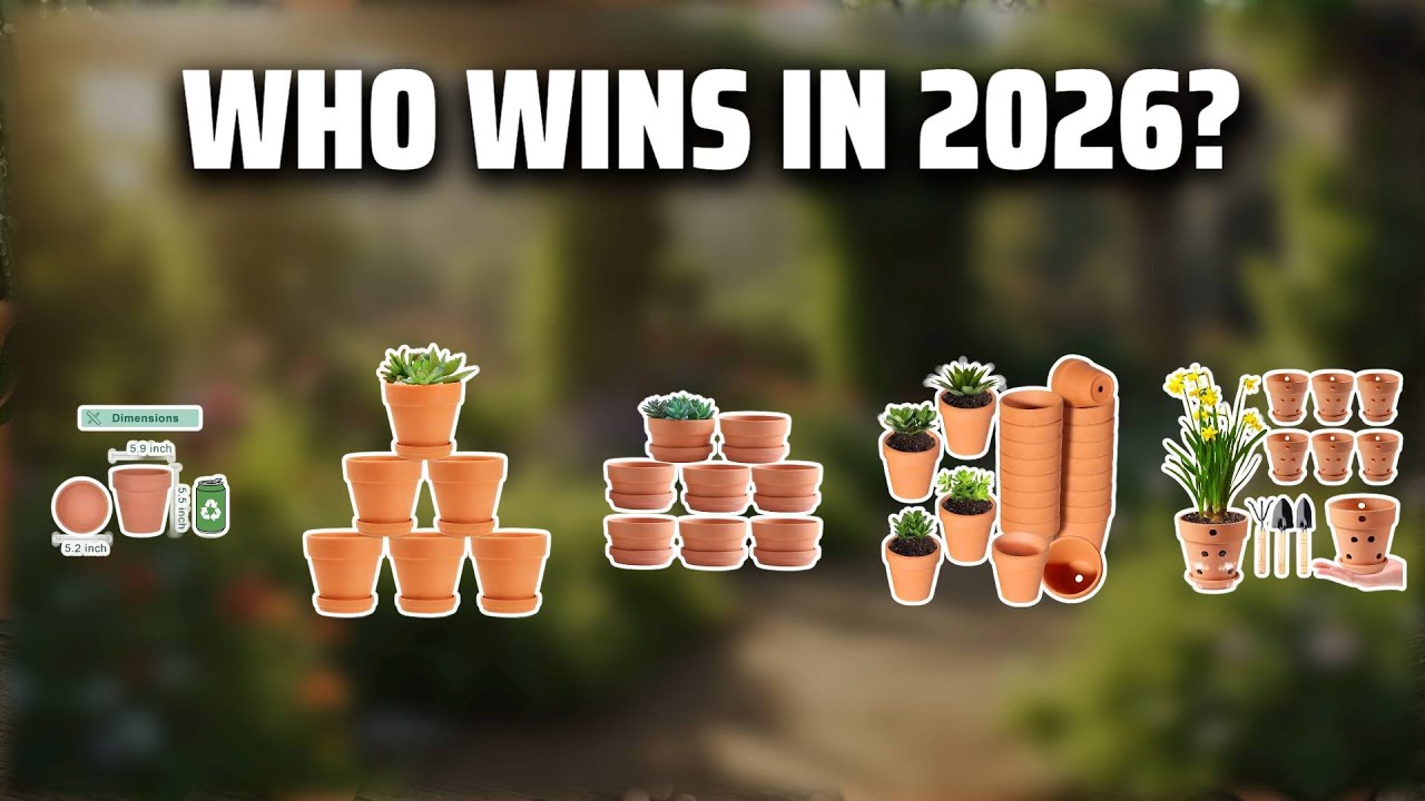 The Top 5 Best Terracotta Pots in 2026 - Must Watch Before Buying!