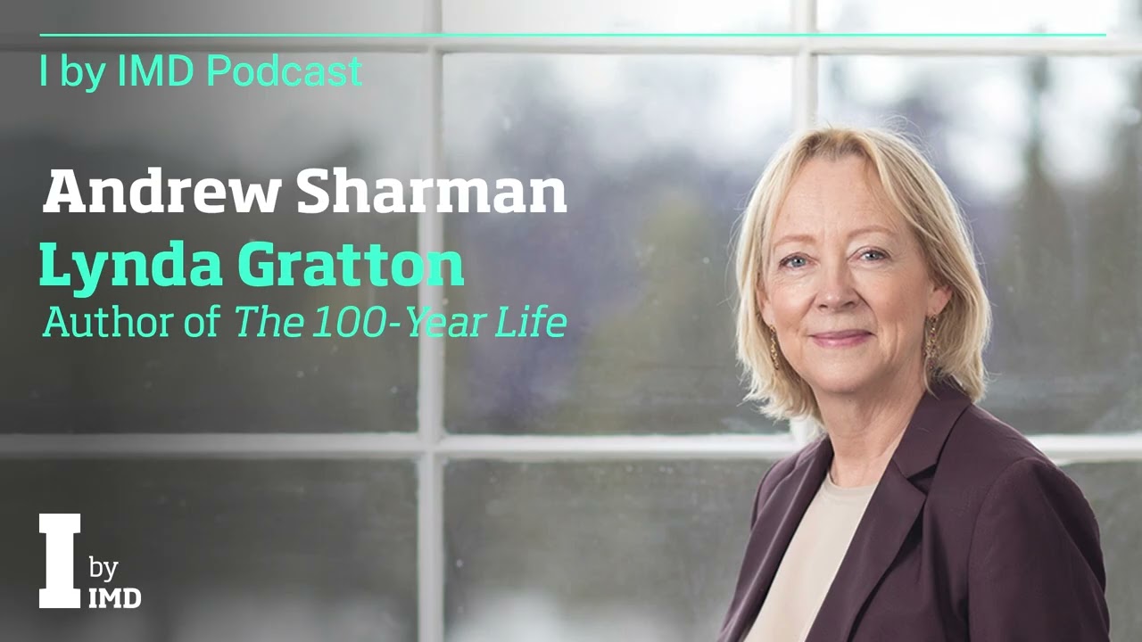 The 100 year life, with Andrew Sharman and Lynda Gratton