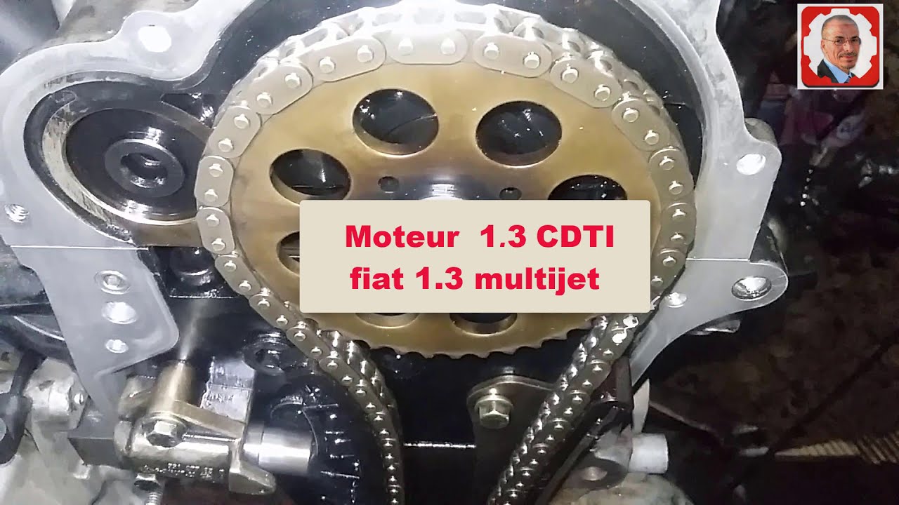 calage chaine distribution  Opel Engine 1.3 CDTI كاتينة اوبل - فيات - نيمو@mecaniquemoktartunsie