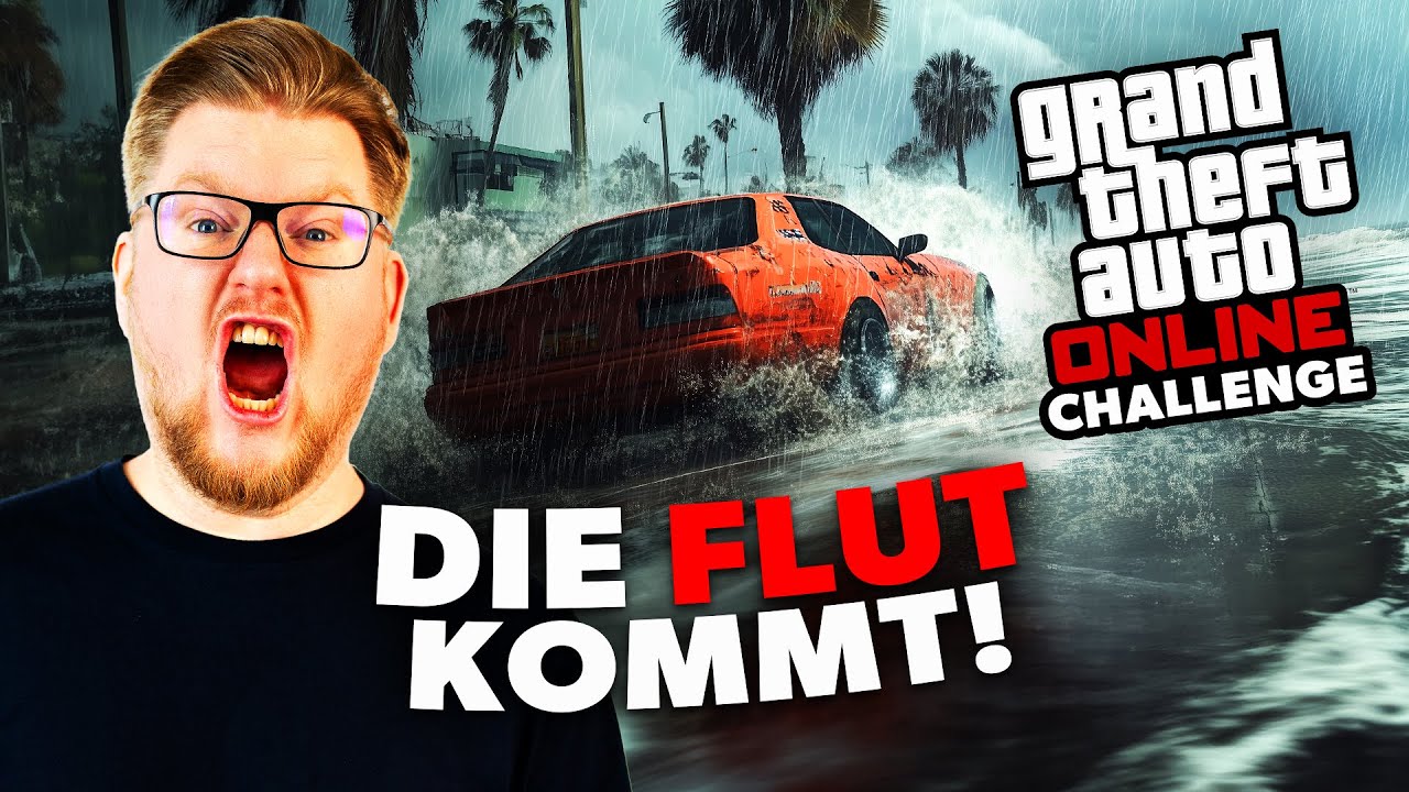 Wir MÜSSEN vor der FLUT ENTKOMMEN! | GTA Online