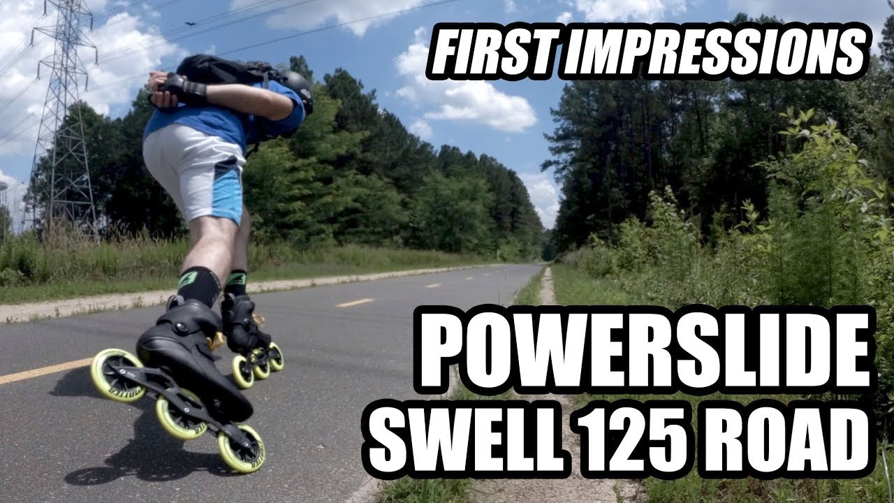 Роликовые коньки Powerslide Swell 125 — первые впечатления