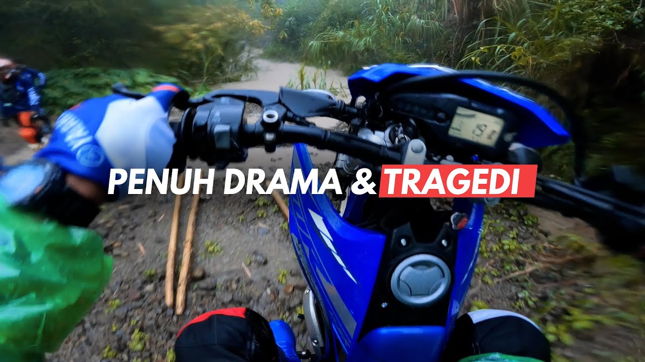 Trabas Ditengah Hujan Deras!!