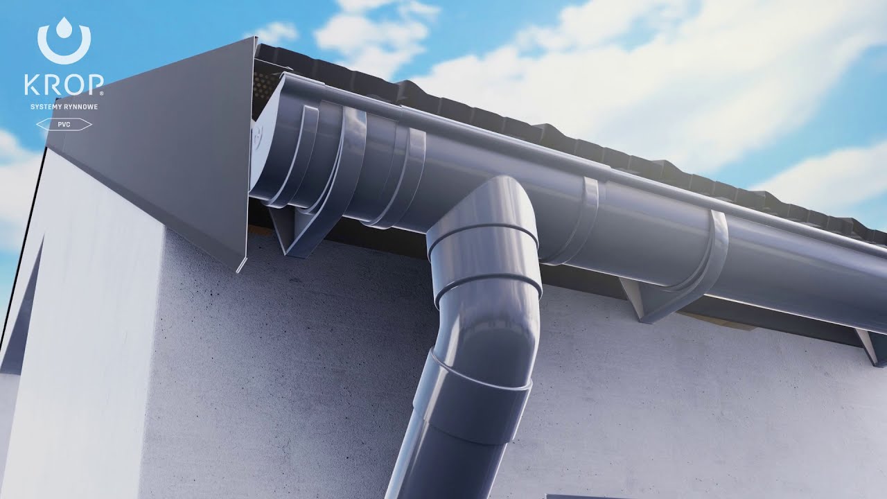 Instrukcja montażu systemu rynnowego KROP PVC