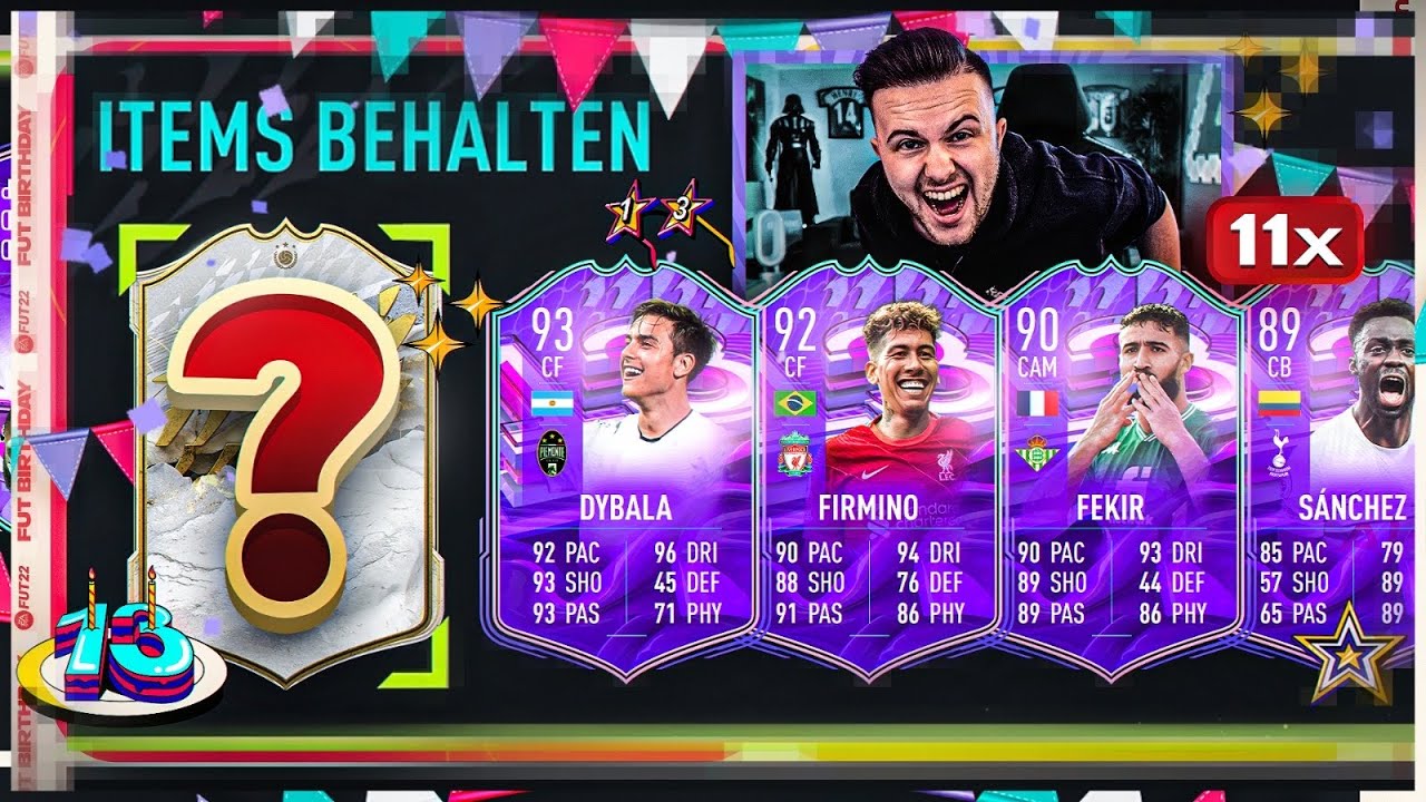 ICON + 11x FUT BIRTHDAY im Pack 😱 FIFA 22: Best Of Fut BirthdayTeam 2 Pack Opening 🔥