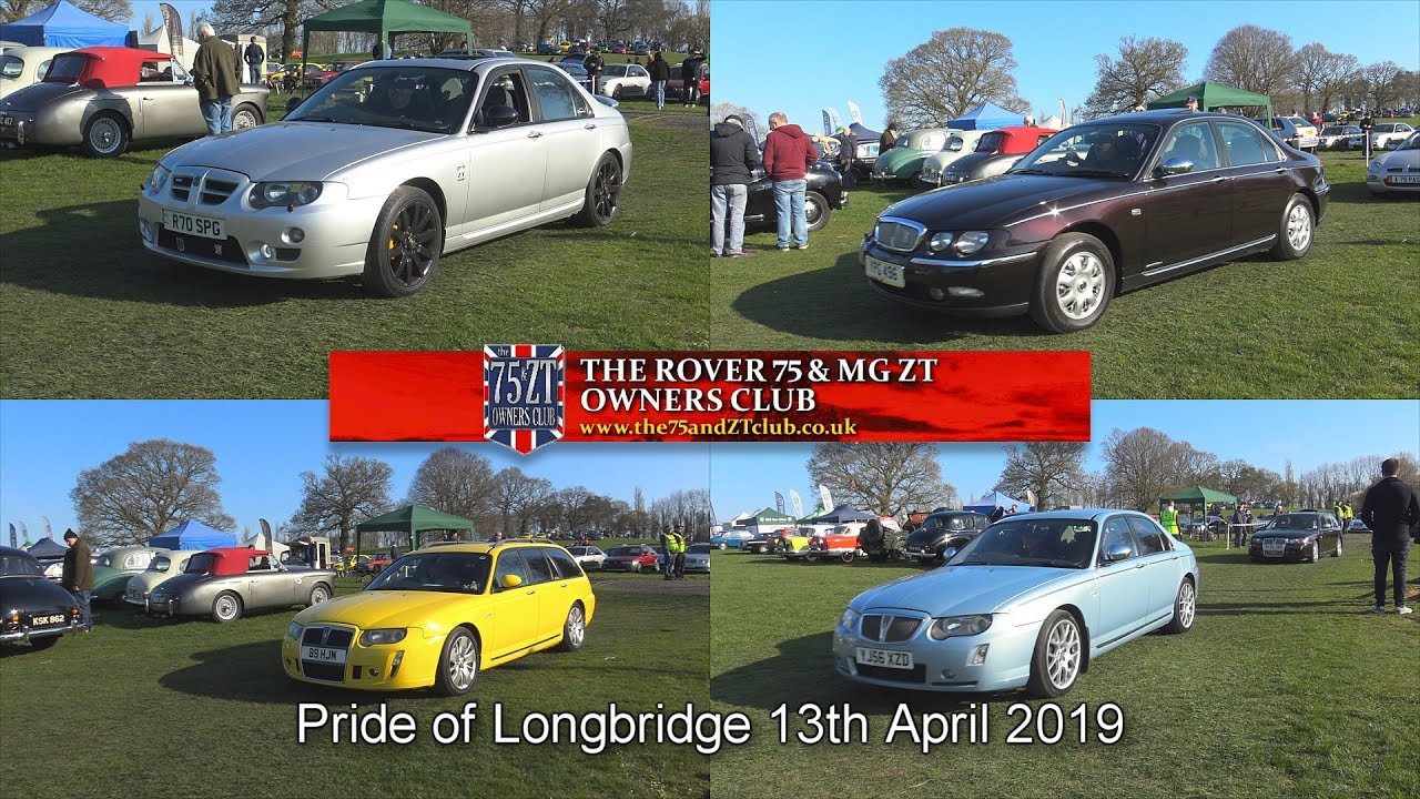The Rover 75 & MG ZT Owners Club @ Pride Of Longbridge 2019