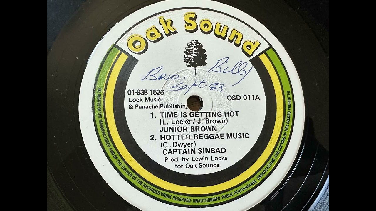 Junior Brown/Captain Sinbad - Time Is Getting Hot/Hotter Reggae Music