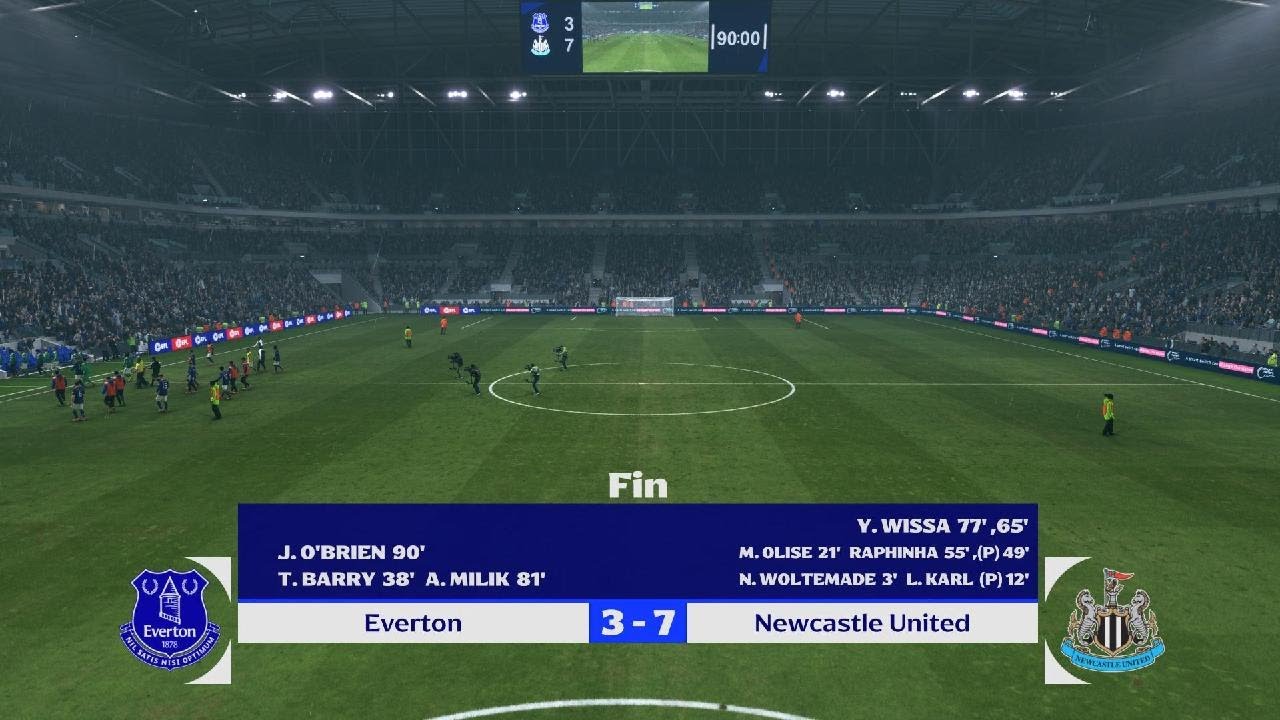FC26 / EFL CUP / EVERTON VS NEWCASTEL UNITED