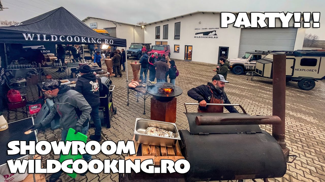 🎉 Petrecere la Wildcooking Sibiu – mâncare, prieteni și atmosferă pe bune! 🔥🍖
