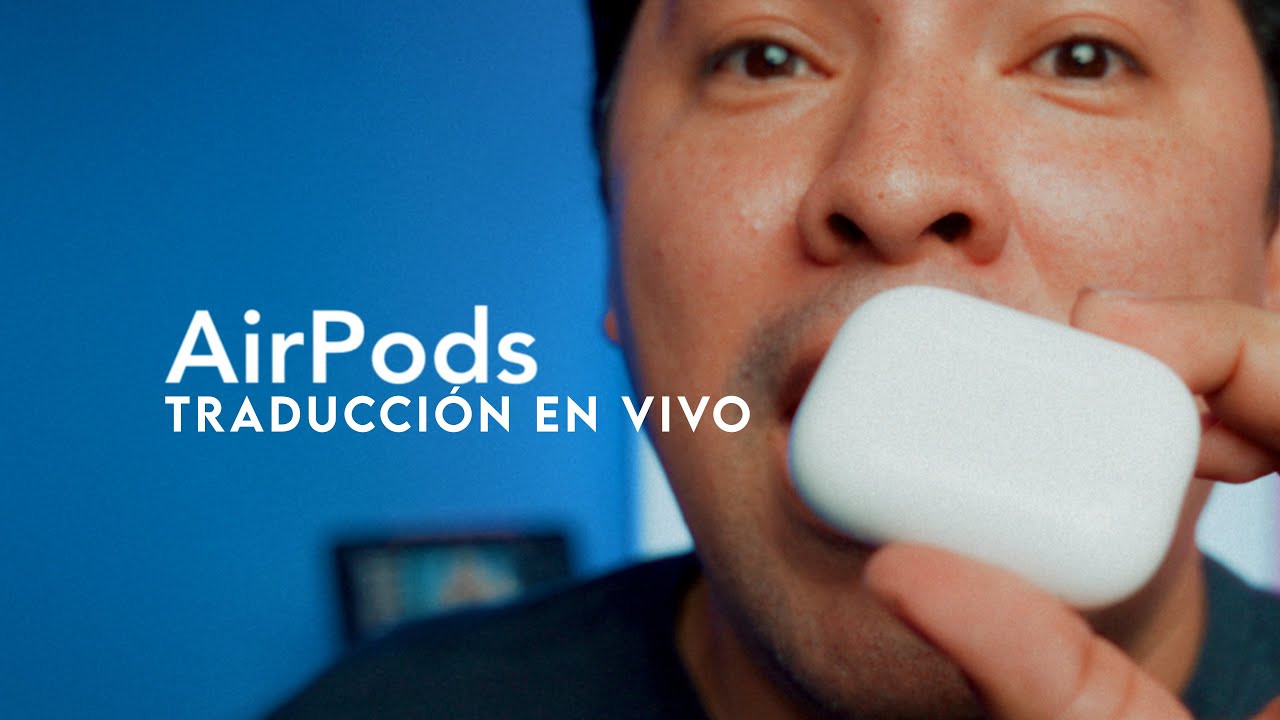 Traducción en vivo con AirPods Pro 2 😱 | ¡No necesitas los AirPods Pro 3!