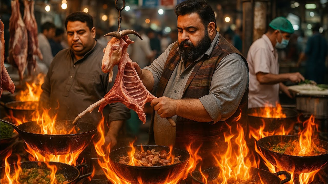 AFGHANISTAN’S CRAZIEST STREET FOOD 🇦🇫 | Famous Shinwari Karahi & Shinwari Tikka 