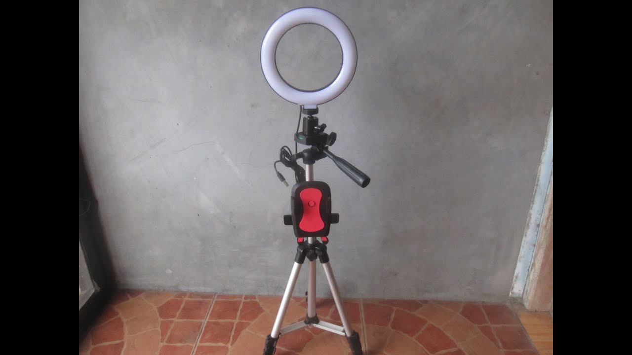 AFFORDABLE RING LIGHT WITH TRIPOD & CELLPHONE HOLDER #UNBOXING #BRYTINE