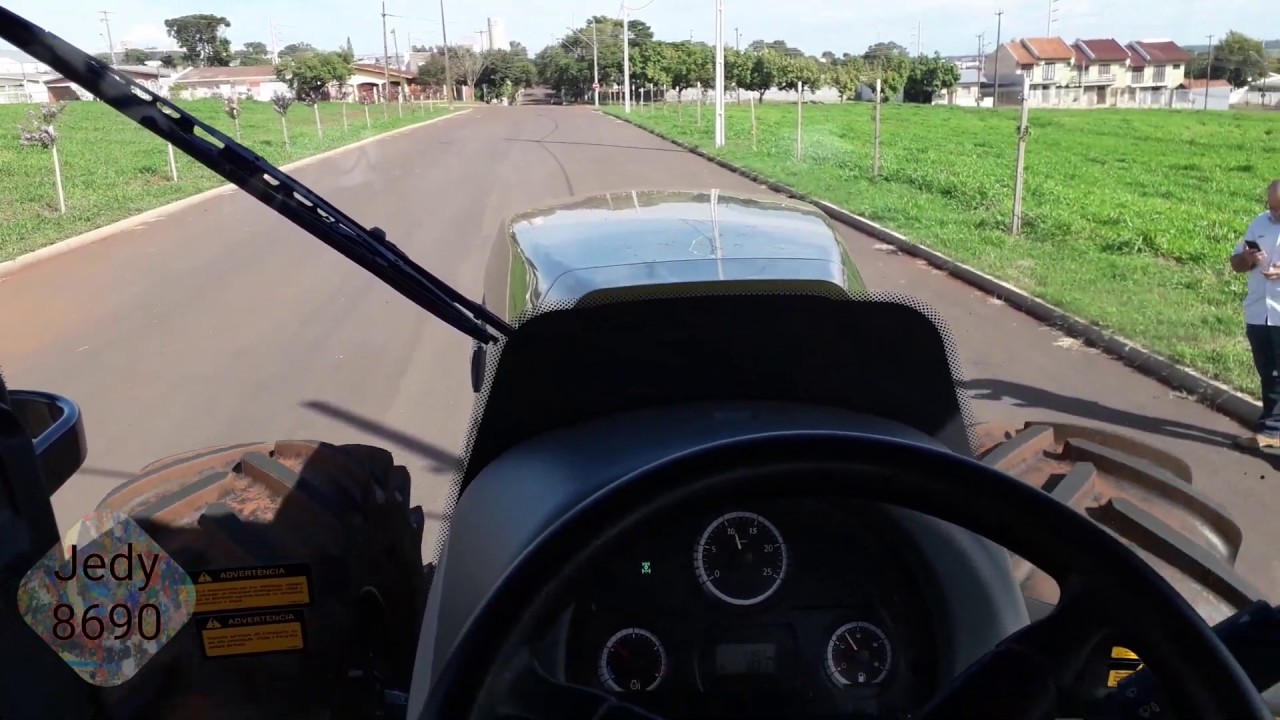 VALTRA BH 194 hi tech Power-Shuttle teste drive. 