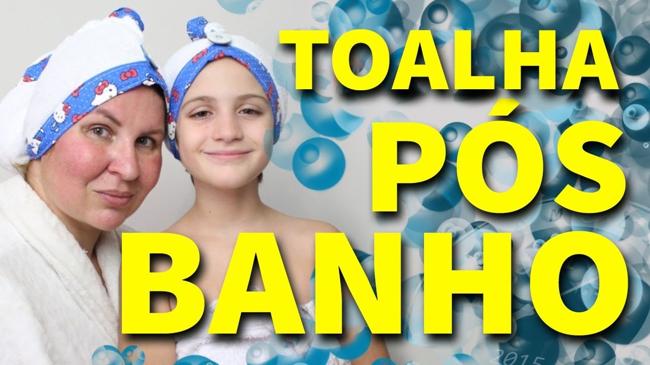 TOALHA PÓS BANHO - AVIMOR - FAMILIA DIY