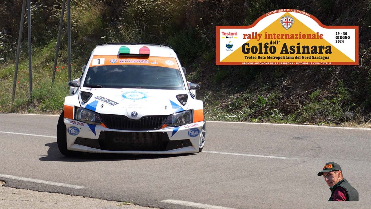Rally Golfo dell'Asinara 2024 - action and mistake