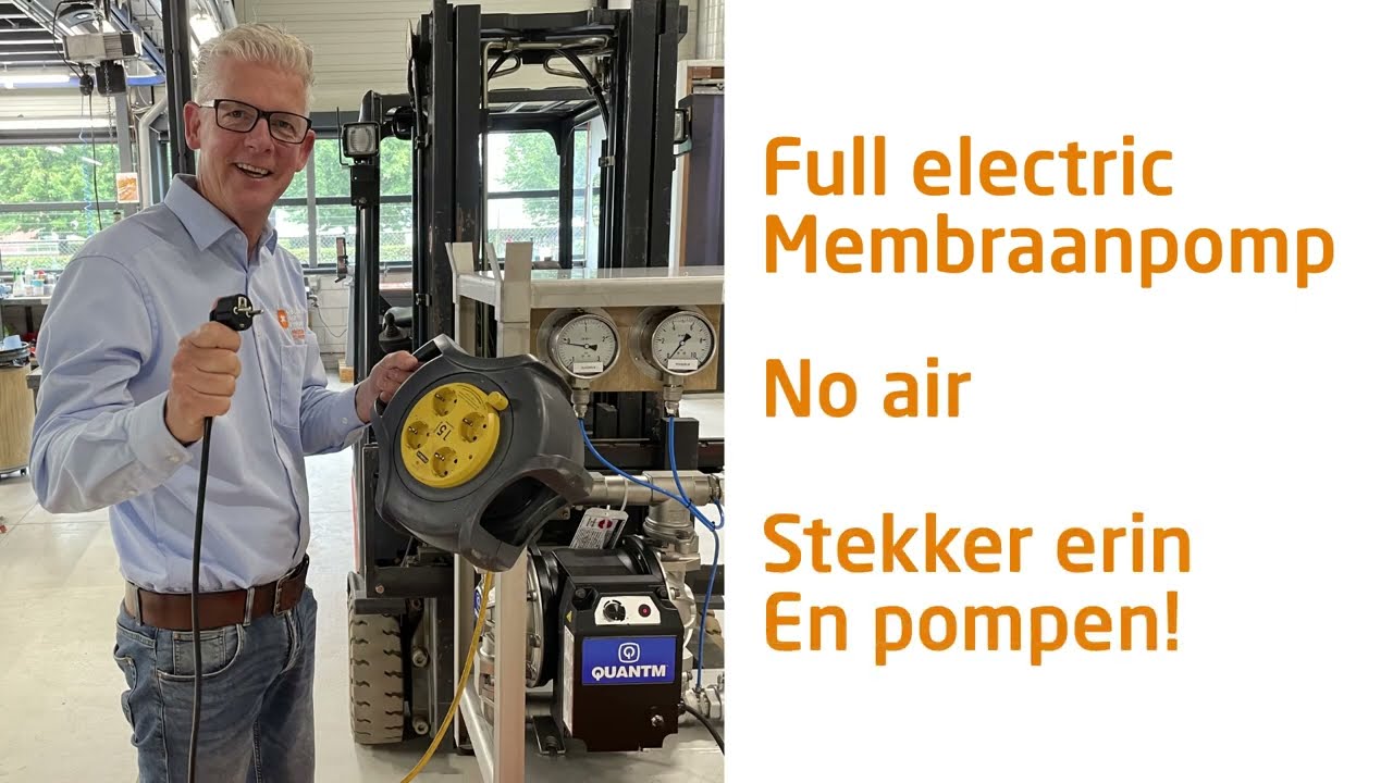 Quantm industriële elektrische membraanpomp op 220V