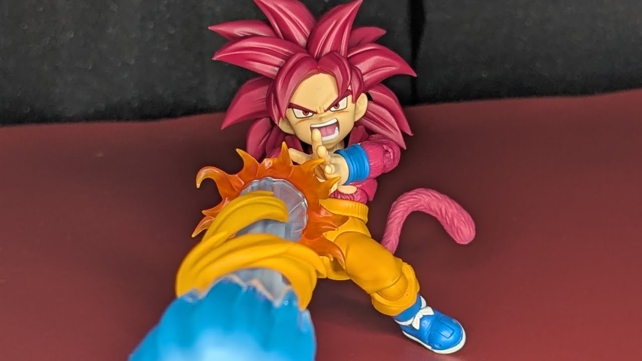 Обзор фигурки Sh Figuarts Dragon Ball Daima SSJ4 Kid Goku