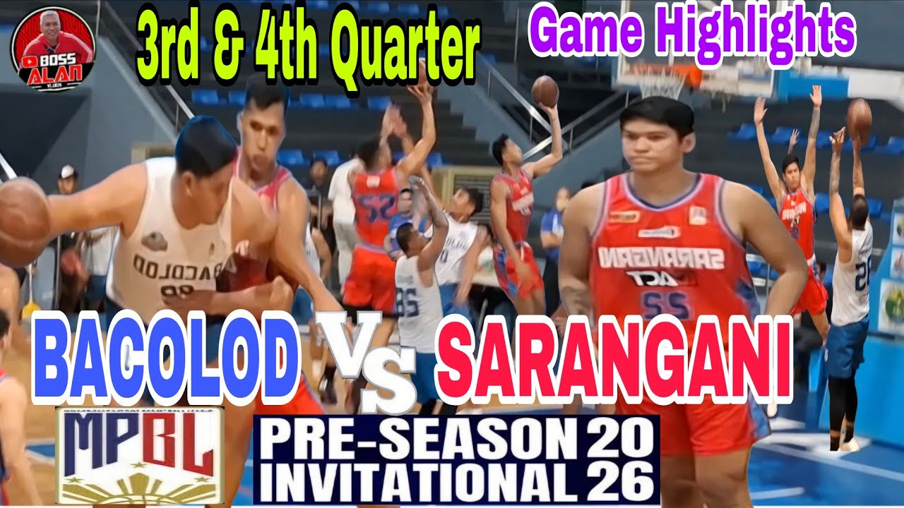 3RD & 4TH QUARTER GAME HIGHLIGHTS/BOSS ALAN