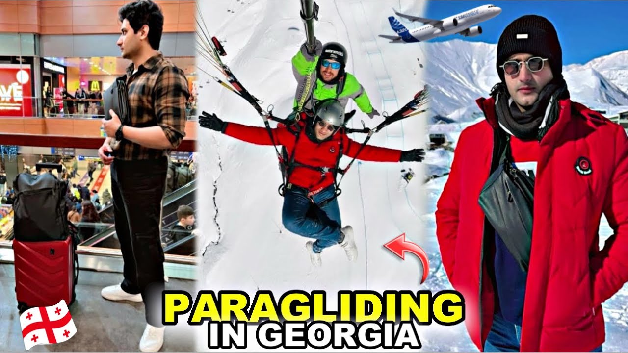 TRAVELLING TO GEORGIA 🇬🇪 | paragliding | DREAM come true ❤️