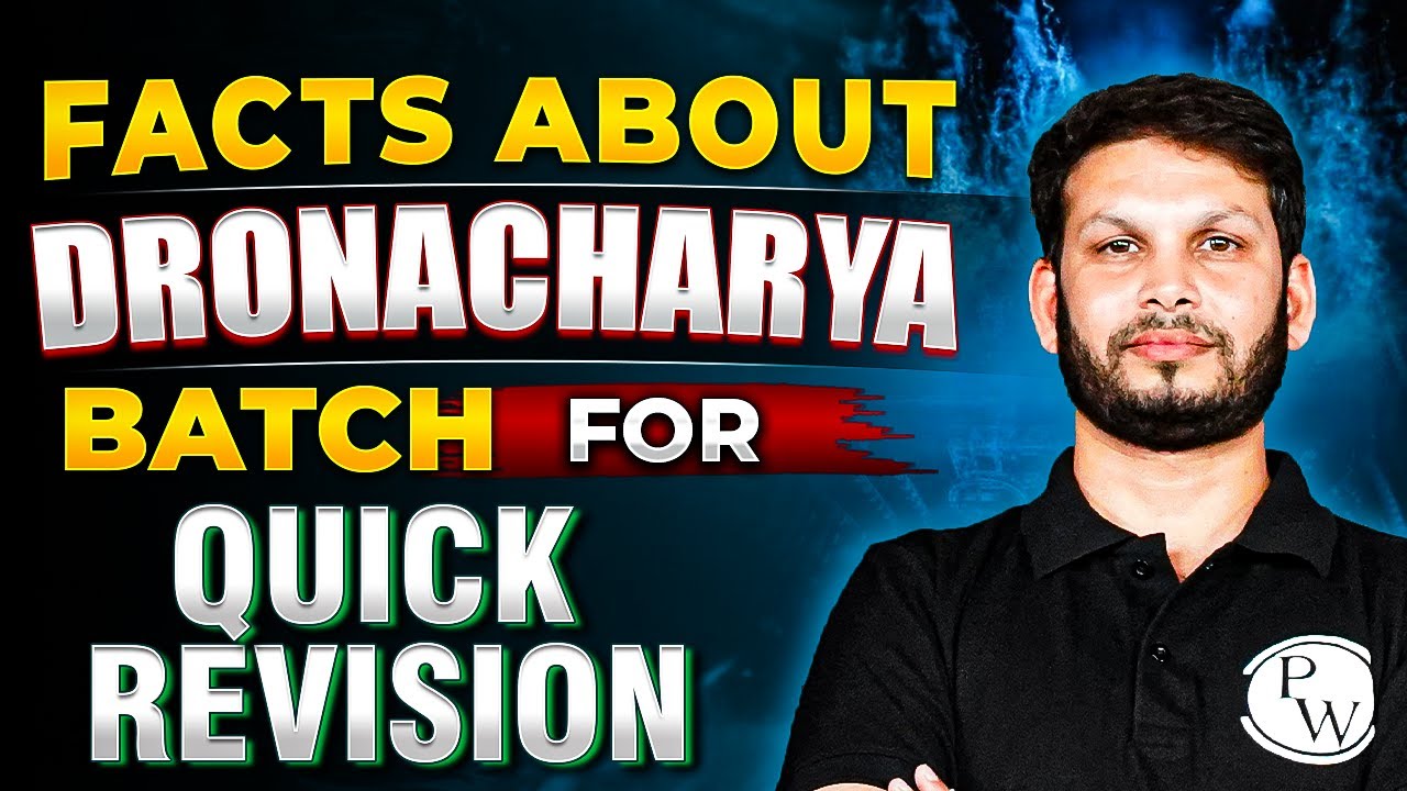 CA Intermediate: Facts About Dronacharya Batch For Quick Revision 🔥🔥