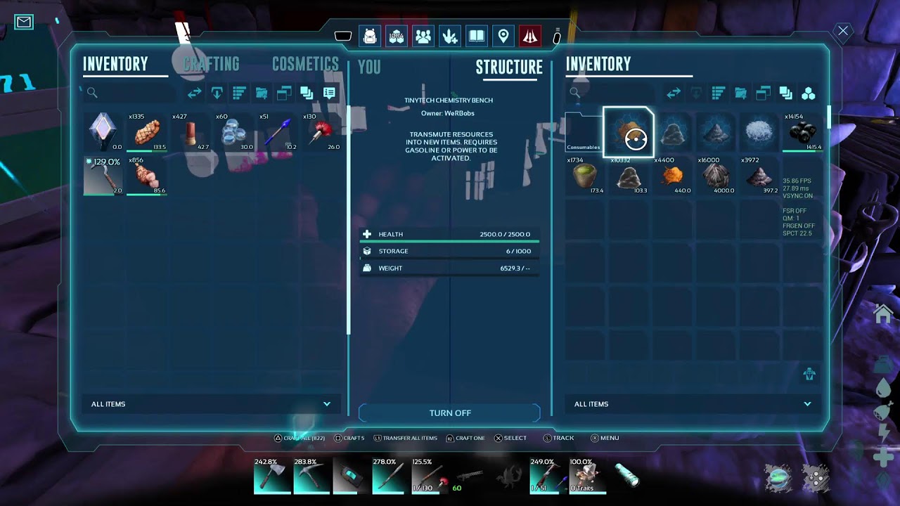 Ark ascended Astreos purple drop