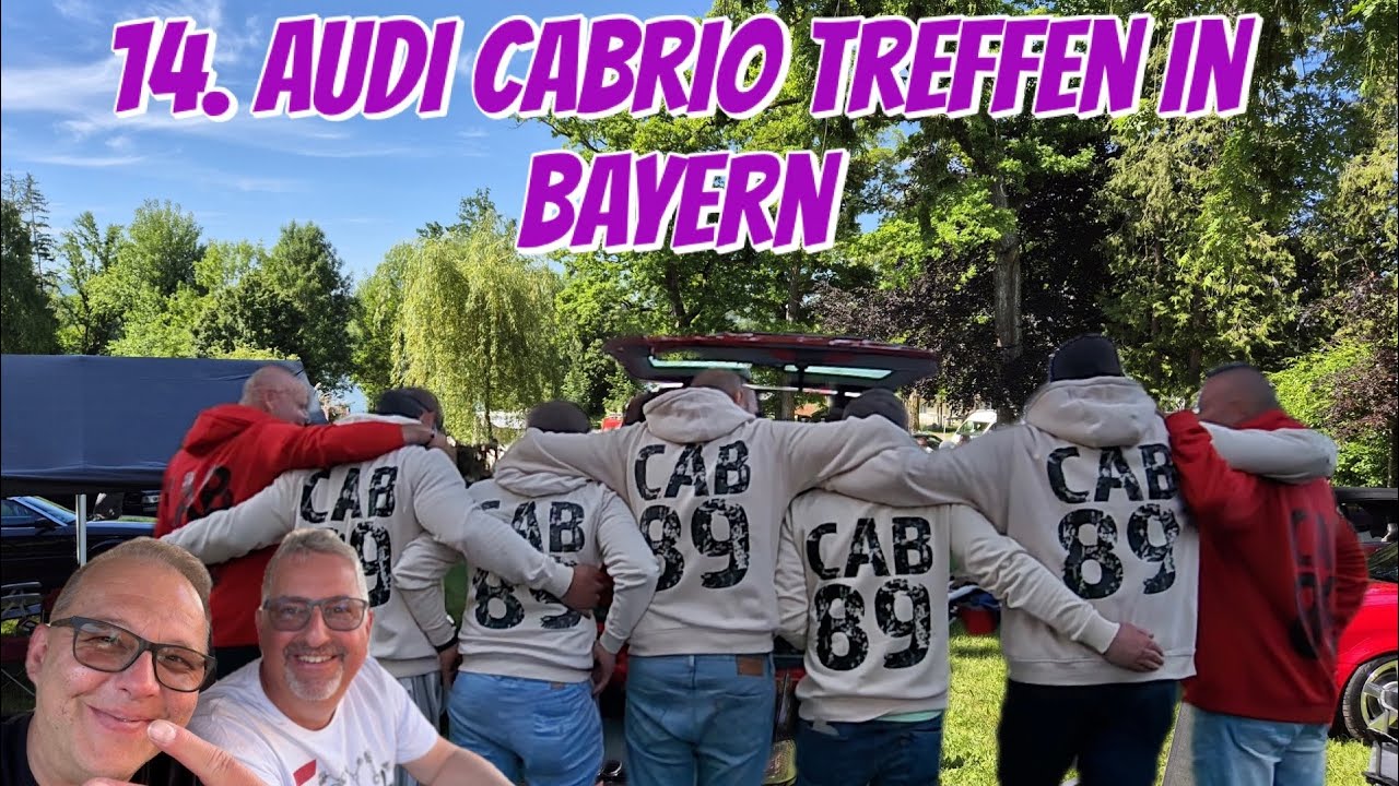 Audi Cabrio Treffen in Waging am See | 14. ACBT 2025 | CAB89