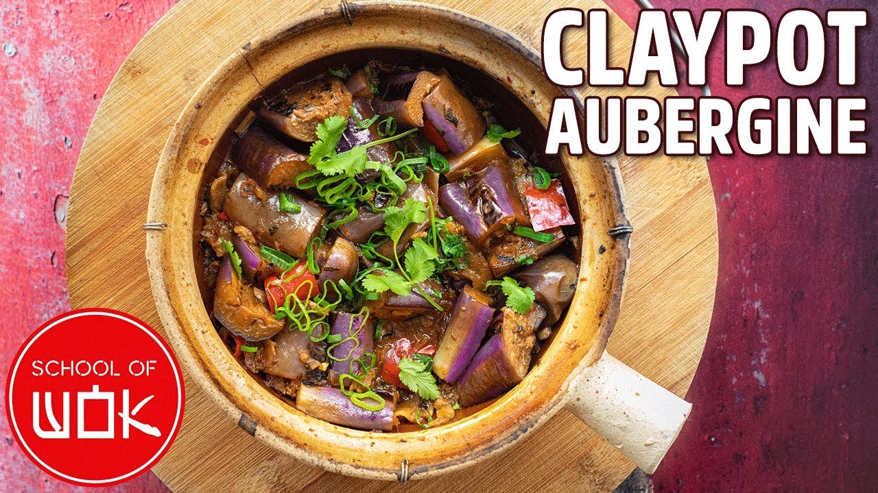 Delicious Szechuan Claypot Aubergine/Eggplant Recipe!