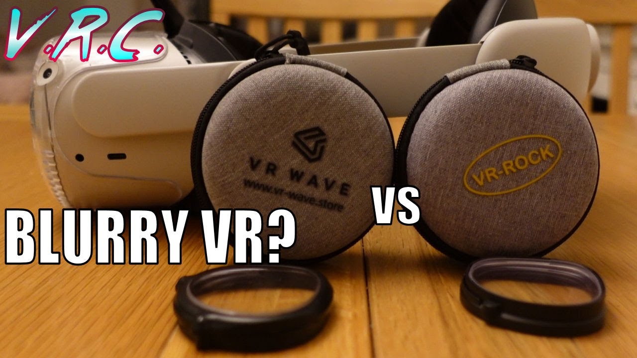 Best FIX for your BLURRY Quest 2 ? VR Rock vs VR Wave Lens Inserts