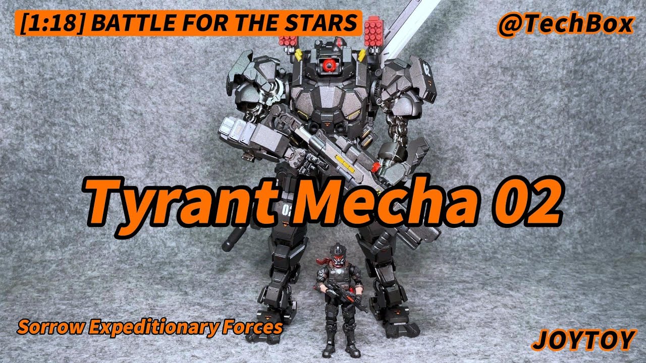 Joytoy Battle For The Stars, Sorrow Expeditionary Forces - Tyrant Mecha 02, 1/18 scale action figure